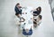 Envisioning success together. High angle shot of businesspeople having a meeting in a modern office.