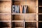 Envy Concept Wooden Letterpress Theme