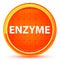 Enzyme Natural Orange Round Button