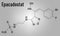 Epacadostat cancer drug molecule, indoleamine 2,3-dioxygenase inhibitor. Skeletal formula.