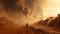 Ephemeral Fury: A Sandstorm\\\'s Arrival