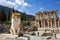 Ephesus historical ancient city and cat. Izmir / Turkey