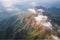 Epic aerial view of Wong Leng, Pat Sin Leng, the Mountain landscape