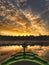 Epic Canadian Sunset As Seen From A Kayak