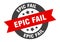epic fail sign