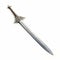 Epic Fantasy Sword On White Background - Excalibur Inspired