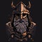 Epic fantasy viking drwarf vector illustration.Rpg video game design