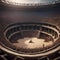 Epic gladiatorial arena, Spectacular arena filled with roaring crowds and deadly challenges as gladiators fight for their lives1