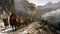 Epic Journey: Ancient Roman Army Crosses the Majestic Alps