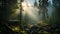 Epic Luminist Landscapes: Capturing Rays Of Light From The Forest In 32k Uhd