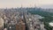 Epic New York cityscape USA tourism background 4K aerial NYC Breathtaking view