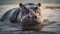 Epic Portraiture Of A Contest-winning Hippopotamus In Water