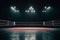 Epic professional boxing arena box ring sport empty background competition professional fight game spotlight stage fight