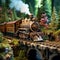 Epic Railroad Adventure in Miniature Scale with Fantastical Elements