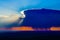 An epic thunderstorm over Ritzville Washington State