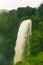 Epic waterfall and green vegetation