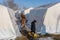 The epicenter of the earthquake is a tent city built for earthquake victims on the edge of Sogutlu Stream in Elbistan district of