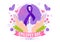 Epilepsy Awareness Month Vector Illustration is Observed Every Year in November with Brain and Mental Health in Flat Cartoon