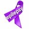 Epilepsy Purple Lavender Ribbon Cure Treat Health Care