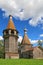 Epiphany church and belfry near Kargopol