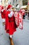 Epiphany Day, fanfare trumpet parade.