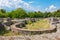 Episcopal Basilica. Archaeological Park of Dion, Greece