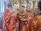 Episcopal Liturgy, divine service and procession with the consecration of honey on the feast of the Honey Saviour in Russia.