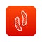 Epithelial cell icon digital red