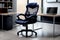 The Epitome of Comfort A Stunning Realistic Office Chair.AI Generated