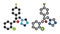 Epoxiconazole pesticide molecule