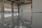 Epoxy and waxed flooring with colorful signage