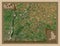 Epping Forest, England - Great Britain. Low-res satellite. Label