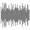 eq, equalizer element. bar chart, bar graph with irregular dynamic lines