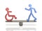 Equal rights of people with disabilities and able