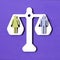 equality man woman pair scales. High quality photo