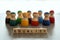 EQUALITY word on wooden blocks with diverse people