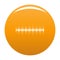 Equalizer digital icon vector orange