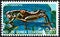 EQUATORIAL GUINEA - CIRCA 1978: A stamp printed in Equatorial Guinea from the `Insects` issue shows Caelifera, circa 1978.