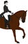 Equestrian Dressage Sport