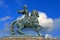 Equestrian Monument Empress Catherine Petrovna. Baltiysk City, f