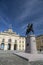 Equestrian monument to Emperor Peter the Great in the square in front of the Konstantinovsky Palace in the State Complex `Palace