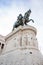 Equestrian sculpture from altare della patria monument