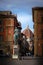 Equestrian sculpture of Duke Ferdinand de\' Medici in Piazza Santissima Annunziata in Florence