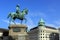 Equestrian statue of Archduke Albrecht, Duke of Teschen.Vienna, Austria.