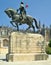 Equestrian statue in Batalha, Centro - Portugal