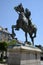 Equestrian statue of Bertrand Du Guesclin in Dinan