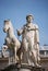 Equestrian statue of Castor on Capitol. Rome. Italy