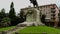 equestrian statue of Garibaldi, the revolutionary hero of the unification of Italy