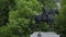 Equestrian statue of George IV in Trafalgar Square