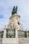 Equestrian Statue of Joseph I at Praza do Comercio. Sculped by  Joaquim Machado de Castro,1775